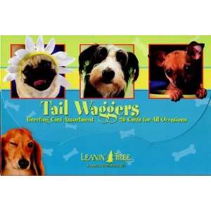  Tail Waggers [AST90738] Leanin Tree Funny Dog Deluxe 