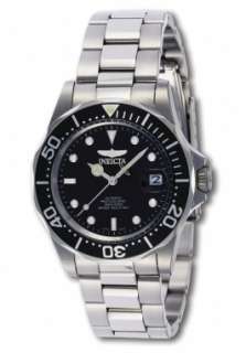 Invicta Pro Diver Black Dial Stainless Steel Mens Watch 8932  
