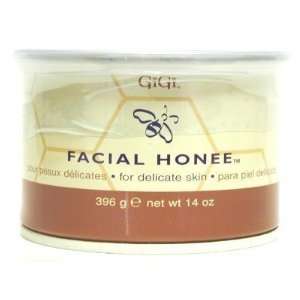  GIGI Tin Honee Wax Facial 14 oz. (3 Pack) with Free Nail 