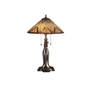  Meyda Tiffany 25.5 H Nuevo Mission Table Lamp   66224 