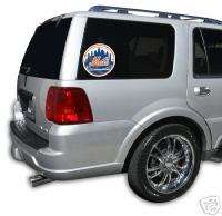 NEW YORK METS Logo Car Window Glass Covering Decal NEW  