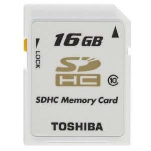  Toshiba Sd Card / Class10 16GB SDHC White Card / SLR 