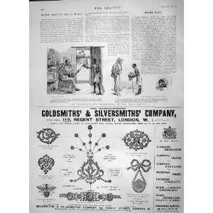    1897 Entomologist West Indies Goldsmiths Jewellers