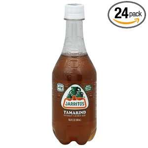 Jarritos Tamarindo Soda Plastic Bottle, 16.9 Ounce (Pack of 24 