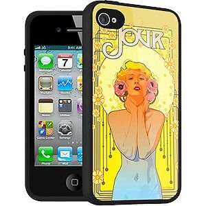  Izozzi FormFit Art Case for Apple iPhone 4S Day by Ward 