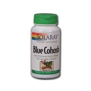 Solaray Blue Cohosh Root 500mg   100 Capsules