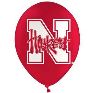 Lets Party By Classic Balloon Corporation Nebraska Cornhuskers Latex 