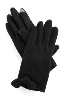 In Touch Gloves in Black   Black, Solid, Work, Casual, Fall, Winter