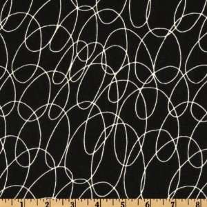  54 Wide Waverly Scribble Licorice Fabric By The Yard 
