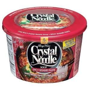 Crystal Noodle Spicy Sesame Paste, 2.47 oz Cardboard Cup, 6 ct  