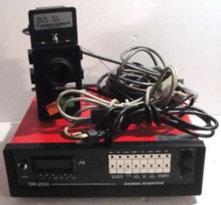 Gamma Scientific DR 2550 Photometer CR 15 D 46 DQ Photomultiplier 