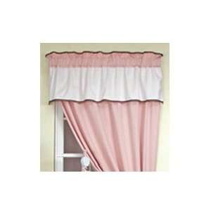  Classic Pink Gathered Valance Baby