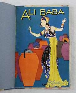 Ali Baba and the Forty Thieves DEAN & SON ~ ART DECO WRAPPERS c1930 