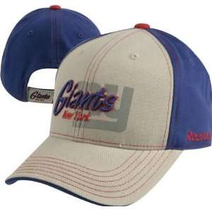 New York Giants Youth Grey Front Panel Structured Adjustable Hat 