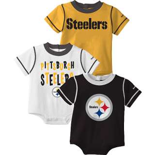 Pittsburgh Steelers Infant Apparel Reebok Pittsburgh Steelers Infant 3 