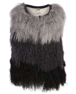 Haute Hippie Reversible Fur Vest   Knit Wit   farfetch 