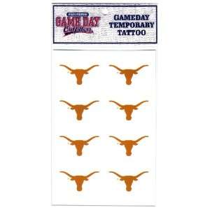  Lets Party By Jenkins Texas Longhorns Temporary Tattoo 