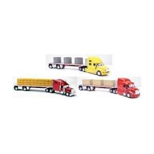  New Ray 132 Scale Die Cast Flat Bed Truck Assortment 2 