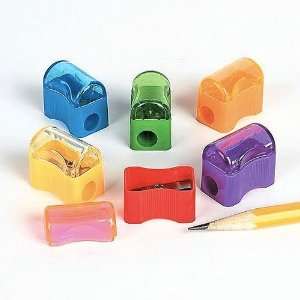 Bulk Plastic Pencil Sharpener Assortment (6 dz)  Toys & Games 