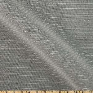  58 Wide Textured Organza Stripe White Fabric By The Yard 