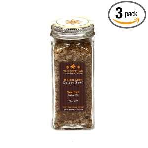 The Spice Lab Halen Mon, Celery Seed Sea Salt, Wales UK (Pack of 3 