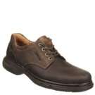 Mens Unstructured by Clarks Un.Centre Brown Nubuck Shoes 