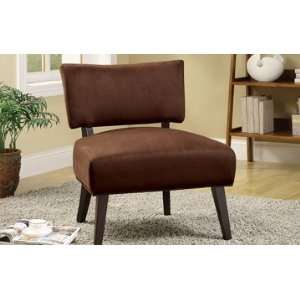  Bakersfield Chocolate Microfiber Accent Chair