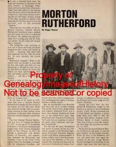 Marshal Morton Rutherford +OK History & Genealogy  