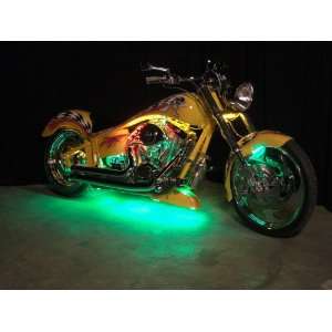  StreetGlow Motorcycle LED Combo Kit (Neo Blue) Automotive