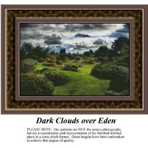  Dark Clouds Over Eden, Counted Cross Stitch Patterns PDF 