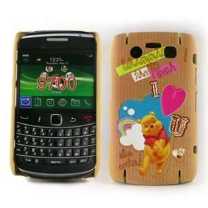  Disney Back Cover for BlackBerry Bold 9700 9780, Pooh Wood 