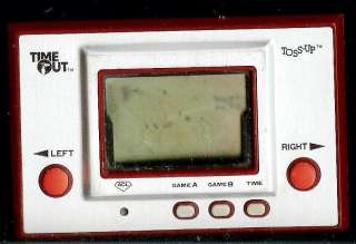 1980 NINTENDO TOSS UP BALL TIME OUT HANDHELD GAME WATCH  