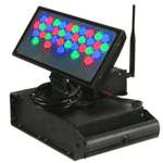 Colorblast fixture is NOT included in the listing. You need to supply 