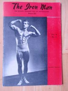 IRONMAN bodybuilding muscle mag/Fraysher Ferguson 1948  