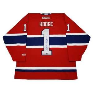  Charlie Hodge Autographed Jersey   Autographed NHL Jerseys 