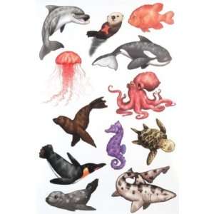  Aquatic Static Stickers Toys & Games