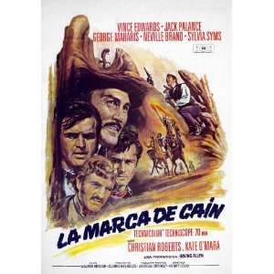  1969 The Desperados 27 x 40 inches Spanish Style A Movie 