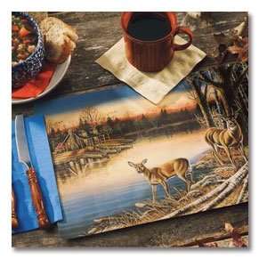  Hoffmaster 901 CC12 Rustic Hideaway Placemat