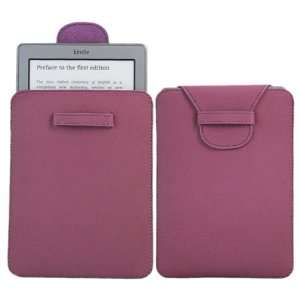  PURPLE VERTICAL SLIP Pouch Case Sleeve Pocket Cover with PULL TAB 