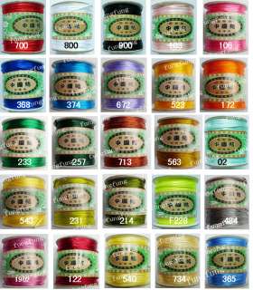 Free P&P 25 Colors 1MM&1.8MM Chinese Knot Cords Jewellery Findings 