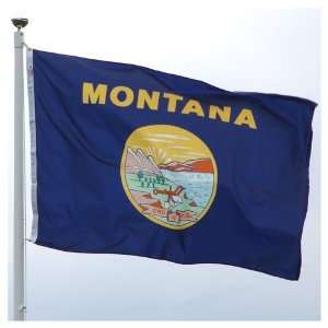  Montana Flag 4 x 6 Feet Nylon Patio, Lawn & Garden