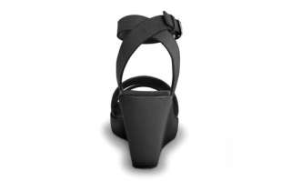   beach and hit the street in style with the crocs leigh wedge the leigh