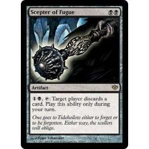 Magic the Gathering   Scepter of Fugue   Conflux   Foil  Toys 