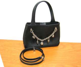   Barry Sterling Silver 925 Charm Bracelet & Leather Bag   Mint  