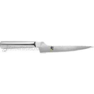 Kershaw Shun Stainless 8 in. Off Set Bread Knife  Kitchen 