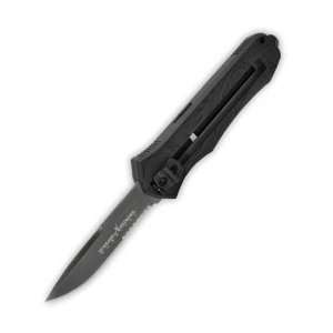  Out The Front, Black Aluminum Handle, Black Blade, Combo 