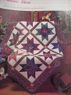 Princess Stars 50x50 Quilt Pattern  