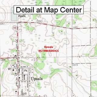   Map   Upsala, Minnesota (Folded/Waterproof)