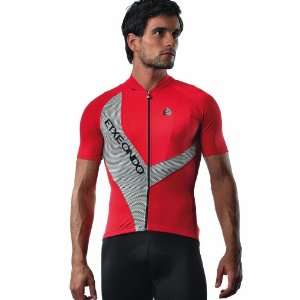  Etxeondo Denali Cycling Jersey Red Size XL Sports 