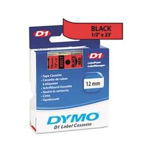   Cartridge for Dymo Label Makers, 1/2in x 23ft, Black